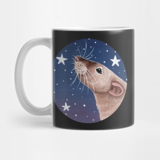 Siamese Rat Stargazing Mug